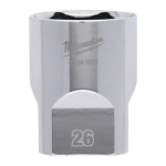 Galvutė uždedamas FOUR FLAT / &scaron;e&scaron;iakampė 1/2" - 4932480024