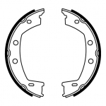 stabdžių trinkelių komplektas, stovėjimo stabdis CRI001ABE