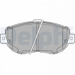 stabdžių trinkelių rinkinys, diskinis stabdys LP1140