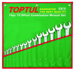 TOPTUL Veržliarakčių komplektas 14vnt. GAAA1404