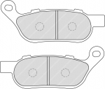 Stabdžių trinkelės FDB2251ST FERODO medžiaga: sinter-sg, paskirtis: paskirtis: trasa Tinka: HARLEY DAVIDSON