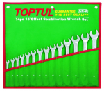 TOPTUL Veržliarakčių komplektas 14vnt. GAAA1408