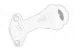 Tepalo siurblio isiurbimo vamzdelis 05L 115 251A