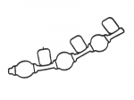Įsiurbimo kolektoriaus tarpinė 71-36069-00