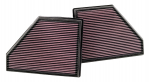 Sportinis oro filtras (plok&scaron;čias) 33-2407 295/225/29mm