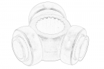 trikojo įvorė, kardaninis velenas OE FIAT 46307825