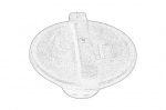 dangtelis, radiatorius OE MERCEDES 906 501 00 15