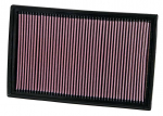 Sportinis oro filtras (plok&scaron;čias) 33-2384 343/222/29mm