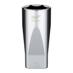 Galvutė uždedamas FOUR FLAT / &scaron;e&scaron;iakampė 3/8" - 4932480003