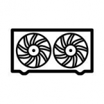 ventiliatorius, radiatoriaus NRF 47359