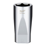 Galvutė uždedamas FOUR FLAT / &scaron;e&scaron;iakampė 3/8" - 4932480004