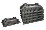 CARGOPARTS bagažinės diržas, surinkimo rezervuaras CARGO-CP-CROSS/BLACK