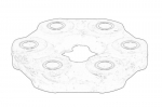 Rad.ventiliatoriaus sankaba OE CNH 9811514-CNH