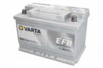 Akumuliatorius VARTA EFB570500076 12V 70Ah 760A D+