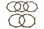 Sankabos trinties plok&scaron;čių komplektas Tinka: BETA 125 4T, 125 4T (Enduro); MALAGUTI 125 (Enduro), 125 (Motard); PEUGEOT 125, 125SM; RIEJU 1254T, 50Evolution, 125Matrix, 125Naked, 50Matrix, 50Naked