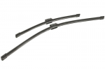 Stiklo valytuvas be jungčių 650/425mm (2 vnt.) Priekis