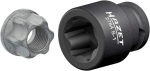 Galvutė griovelinis 1/2" 39 mm