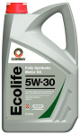 Variklių alyva COMMA Ecolife (5L) 5W30 sintetinis ECOLIFE 5W30 5L