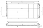 Variklio radiatorius NRF NRF 53960