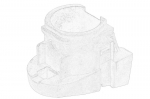 Durų rankenos elementas OE VW 1T0 837 233B