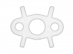 tarpiklis, alyvos filtro korpusas OE FIAT 73502584