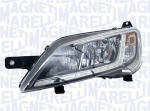 Priekinis žibintas MAGNETI MARELLI 712501001129 CITROEN JUMPER I, JUMPER II; FIAT DUCATO; PEUGEOT BOXER