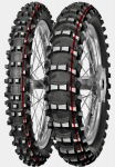 Padanga motociklams bekelėms MITAS 80/100-21 TT 51M TERRA FORCE - MX SAND red Vairuojamoji