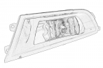 Rūko žibintas OE SKODA 6V0 941 699A