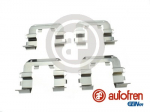 priedų komplektas, diskinių stabdžių trinkelės D4-3003A