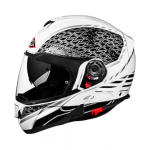 &Scaron;almas su pasmakre SMK GLIDE SIGN GL126 spalva balta/juoda/pilka