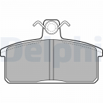stabdžių trinkelių rinkinys, diskinis stabdys LP1201