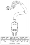 slėgio jungiklis, oro kondicionavimas NRF 38920