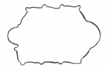 Vožtuvų dangtelio tarpinė N40525OEM