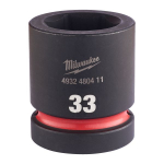 Galvutė &scaron;e&scaron;iakampė 1" 33 mm 4932480411