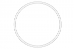 Oro filtro korpuso tarpinė OE BMW 13 71 7 568 031