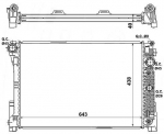 Variklio radiatorius NRF NRF 53968