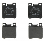 stabdžių trinkelių rinkinys, diskinis stabdys 13.0460-4047.2