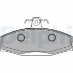 stabdžių trinkelių rinkinys, diskinis stabdys LP1429