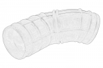 įsiurbimo vamzdis, oro filtras OE IVECO 500387389