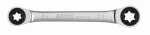 Raktas kombinuotas / terk&scaron;lė E-TORX dvipusis/ė E6, E8