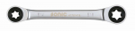 Raktas kombinuotas / terk&scaron;lė E-TORX dvipusis/ė E10, E12