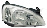 Priekinis žibintas TYC TYC 20-6066-25-2 OPEL COMBO TOUR, COMBO/MINIVAN, CORSA C, CORSA C/HATCHBACK