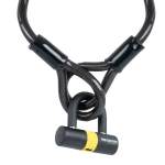Trosas su užsegimu Lock15 OXFORD spalva juoda 2000mm x 15mm