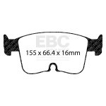 stabdžių trinkelių rinkinys, diskinis stabdys EBC BRAKES DP42479R