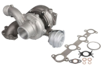 Turbokompresorius (Regeneruotas, su tarpinių kompl.) Tinka: FIAT CROMA; OPEL ASTRA H, ASTRA H GTC, SIGNUM, VECTRA C, VECTRA C GTS, ZAFIRA B 1.9D 04.04-04.15