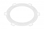 Sankabos diskas OE AGCO 4368304M1-MF
