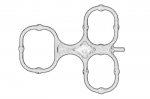 Riebok&scaron;lis, paskirstymo korpuso dangtelio 16559-78K00