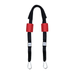 Motociklų transportavimo diržai OXFORD (spalva juoda)