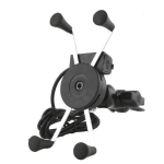 Telefono laikiklis EXTREME 4 RIDE (na kierownicę 20-29mm, su USB lizdu)