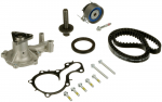 Paskirstymo kompl. (diržas + guolis + au&scaron;in. sk. siurblys) Tinka: FORD B-MAX, C-MAX II, ECOSPORT, FIESTA VI, FIESTA VII, FOCUS III, FOCUS III/HATCHBACK, FOCUS III/KOMBI, GRAND C-MAX 1.0-1.1LPG 02.12-